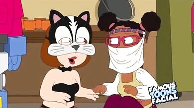 The Adventures of Meg and Cris: A Facial Odyssey with Famous Toons