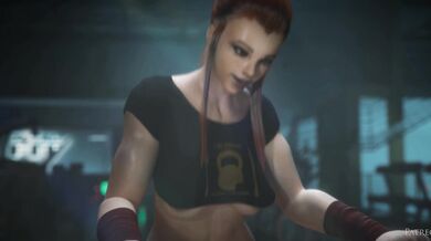 Brigitte Stays Toned in [Hardcore Erotica]