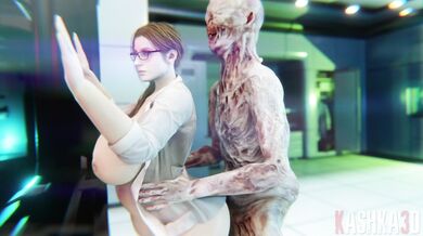 Sisters Annette and Birkin engage in an erotic experiment with their sexy friend Kashka3D