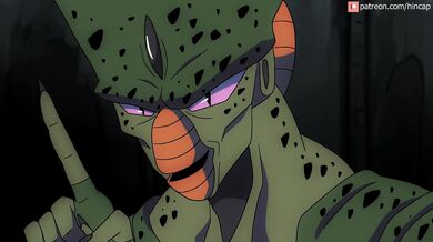 Sexy and muscular Cell takes no prisoners as he ravishes his opponents with his giant, tentacle-like limbs in this intense hentai anime porn video!