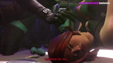 Rough-Play Black Widows in Bondage with Dominant Dominoes [tumtumisucom]