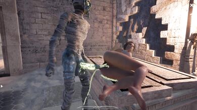 Busty MILF Encounter with a Beastly Sun God in Paradise - Episode 1: Mummy Scenes 2