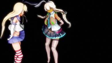 The Ships Cat and the Delivery Man: A Super Kitty World MMD R18 Parody