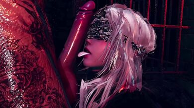 The sexy fire keeper demonstrates her skills in a tantalizing way, setting your mind ablaze