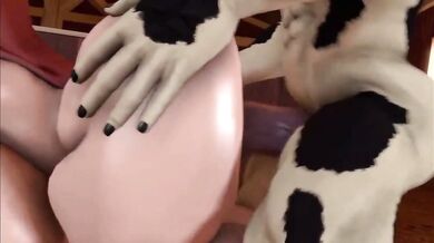 Mila gets fucked by a cowboy