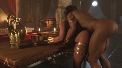 Watch this hot futa fantasy porn scene where the mighty amazon warriors dominate and use their super powers to make men beg for more!