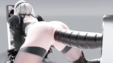 Experiencing Double Anal Penetration with a Dildo