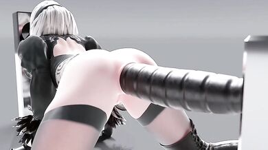 Experiencing Double Anal Penetration with a Dildo