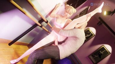 A Sultry Ballet Dancer, Marie Rose Enchants with Her Moves in This Steamy Scene!