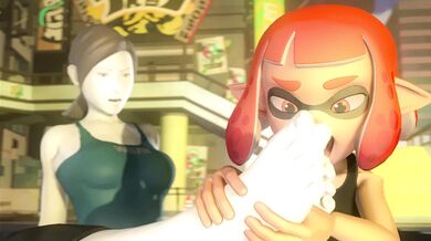 Splatter Squirt Sessions with Amateur Throwaway and her Wii Remote