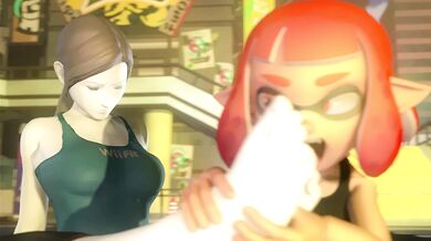 Splatter Squirt Sessions with Amateur Throwaway and her Wii Remote