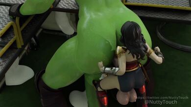 Busty Buxom Blonde Goddess Destroys The City With Her Epic Superhuman Juices