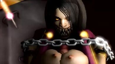 The Epic Adventure of Milena the Mighty - Restrained and Titty Fucked!