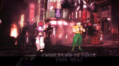 The Mature Hentai Art of Juri vs Nash [MUGEN]