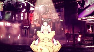 The Mature Hentai Art of Juri vs Nash [MUGEN]