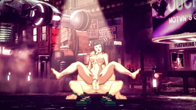 The Mature Hentai Art of Juri vs Nash [MUGEN]
