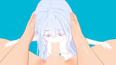 Rimuru the Demon Lords Ultimate Deepthroat Blowjob with AniAnon