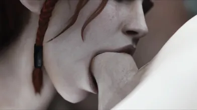 Massage, Sex and Nudity with Triss & Yennefer [Nude] [Zmsfm][4K]