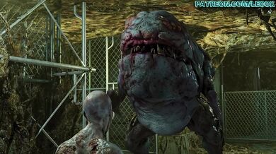 The Ultimate Battle: Jill Valentine vs Gamma Hunter & Palehead Zombie