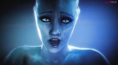 The Nerdy Bimbo - Liara from Behind in Fugtrup