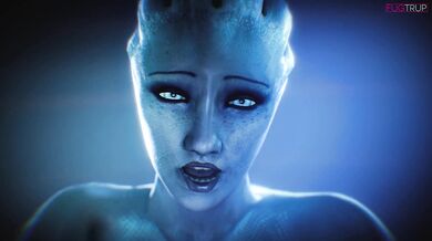 The Nerdy Bimbo - Liara from Behind in Fugtrup