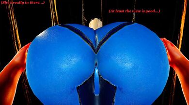 Inside Samuss Dirty Room, she finds herself in a predicament with ElSharkoDiablo