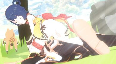 Watch as Xiangling rides the Cowgirl like never before in this ultra-hot horizontal slope scene!