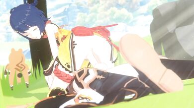 Watch as Xiangling rides the Cowgirl like never before in this ultra-hot horizontal slope scene!