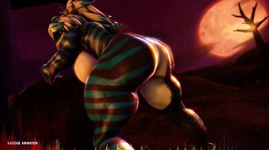 Busty Asian Schoolgirl Nikas Gets Fucked in the Ass by a Giant Cock in SFM