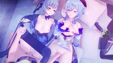 Awakening Desires: Keqing and Ganyu - Harem Impact Episode 04 in 4K Ultra HD