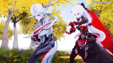 The Naked Adventures of Fontaine: A Tale of Two Dragons