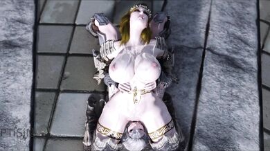 Two Plus Sexy Curvy Warrioresses Lick Cum Off Each Others Bodies