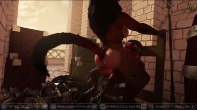 Keema and Ezria have some steamy sex in 3D!