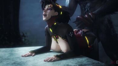 The threesome with 4K resolution and VG Erotica brings you a whole new level of excitement in this hentai porn video