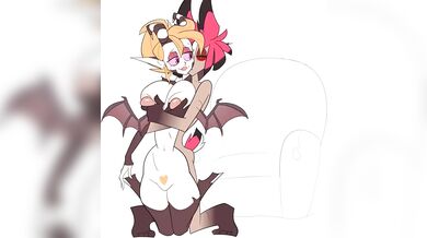 Alastor Gettin Spicy with [Monstrousfrog]