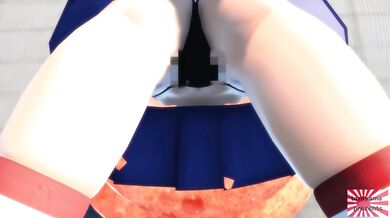 Pirate Queen Shima and her Fleet Girls set sail with their Obscene Weapons to capture shipgirls in this Hentai PORN video