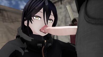 I love to suck cocks, especially when they are big and thick! Watch me deepthroat a futanari dick while I take care of his balls with my hand