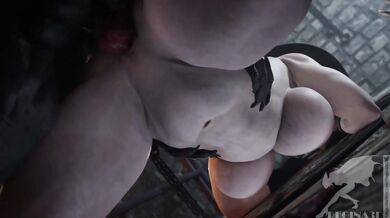 Sexual Encounter of a Lady and Werewolf with Regina the 3D Sex Doll