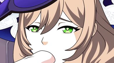 Lisa gets busy in the library [Animation4You]