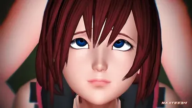Kairi-chan Axel-kun Work Together - Nastee34