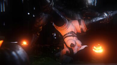 The Naughty Battle between a Horny Nun and a Hairy Werewolf in Part 1 - Alessio [No WM]