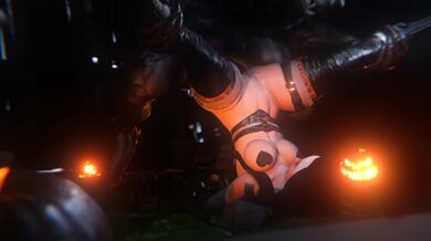 The Naughty Battle between a Horny Nun and a Hairy Werewolf in Part 1 - Alessio [No WM]