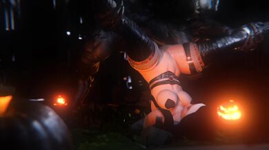 The Naughty Battle between a Horny Nun and a Hairy Werewolf in Part 1 - Alessio [No WM]