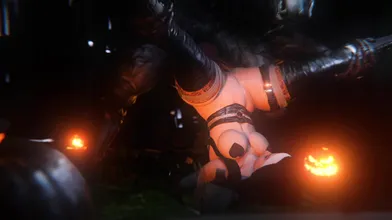 The Naughty Battle between a Horny Nun and a Hairy Werewolf in Part 1 - Alessio [No WM]