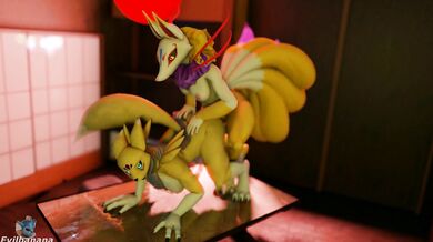 MILF Busty Mature Woman Fucked In Public by Giant Banana Monster