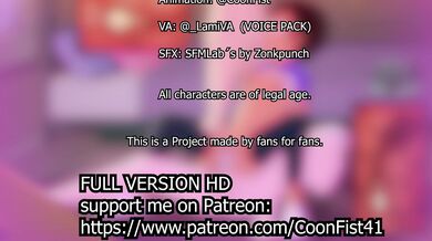 Watch the animated preview of the thrilling three-way action between Luz and her two sexy partners in this hot porn video