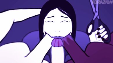 Hardcore Scissoring Darkroom Blowjob with Korazon