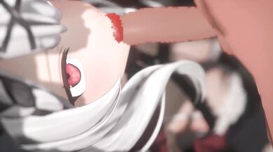 Watch as Chloe gets trained by a Zombie Alone in this hentai porn video!