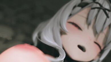 Watch as Chloe gets trained by a Zombie Alone in this hentai porn video!