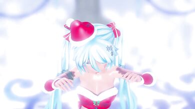 Miku Nishis Sexy Christmas Dance